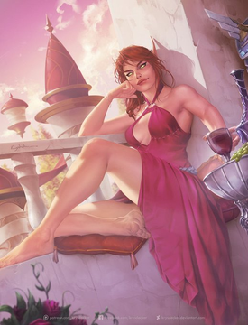 LewdLadyLiadrin's tweet photo. Lady Liadrin at your service. I am the matriarch of the Blood Knights, Silvermoon's order of Blood Elf paladins. 
I was the first of the order after I found my calling as a high priestess of the Light was not mine...

(This is a NSFW account, no art is mine &amp; please no dick pics) https://t.co/a7k9qllY0Q