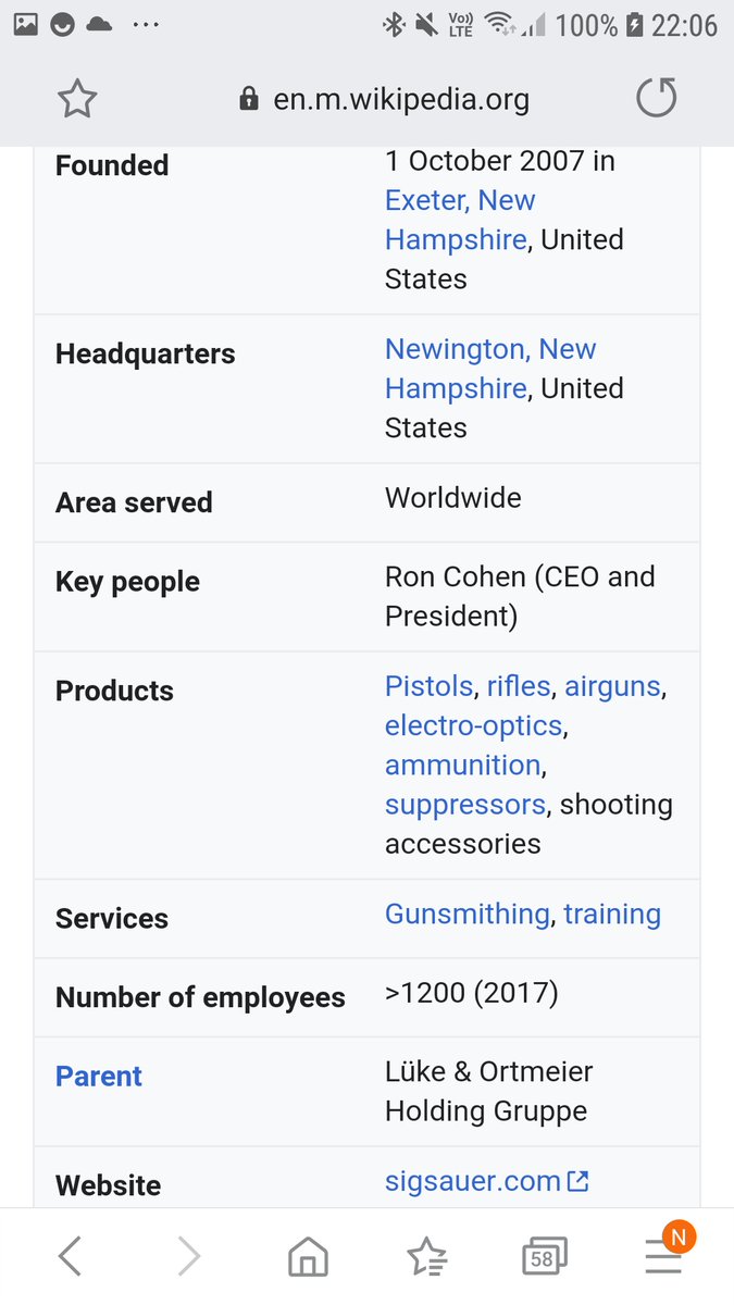 SM_aRk2012's tweet photo. @VincentCrypt46 @WTF202051636444 @Phaethon314 Sure there's a connection here
#QuitCigs or 'Sig S'auer
Ceo Ron Cohen
German company
. Timestamp 19.54
๐ง1954 https://t.co/3mjlr5kTRv