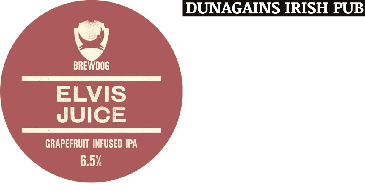 Now available: Brewdog Elvis Juice taphunter.com/location/dunag…