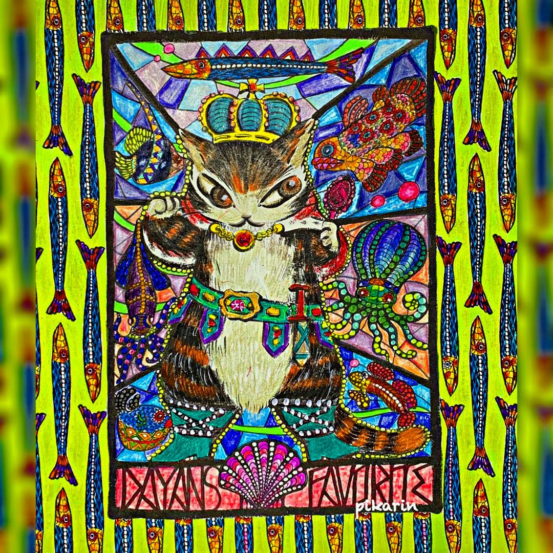 Twoucan ダヤンと仲間たちの大人のぬりえbook の注目ツイート イラスト マンガ