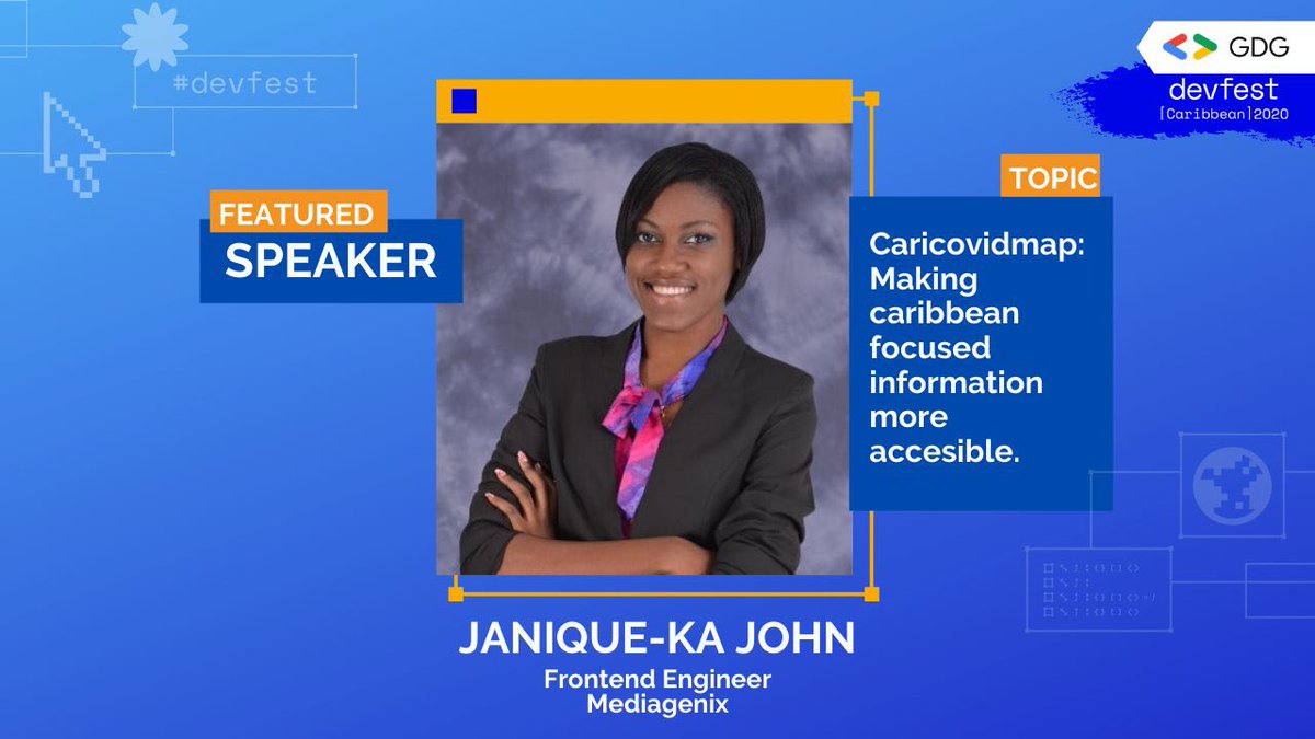 JaniquekaJohn's tweet image. I’m late but here is my #devfest talk poster 🥳 #DevFest2020