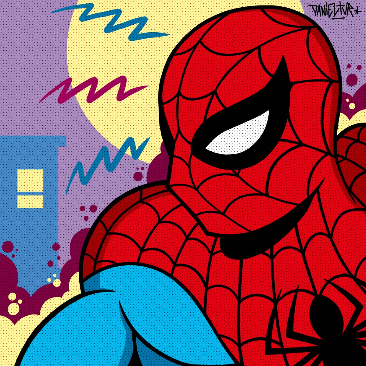 danieltur82's tweet photo. 🕷️Spider-man illustration!!! just for fun practicing with #clipstudiopaintpro 🕸️ #danieltur #sketch #design #illustration #digital #digitalart #draw #art #spiderman #theamazingspiderman #spidersense #marvel #digitalart #cartoon #flat #suportyourlocalillustrators https://t.co/gpK2xRvZ3l