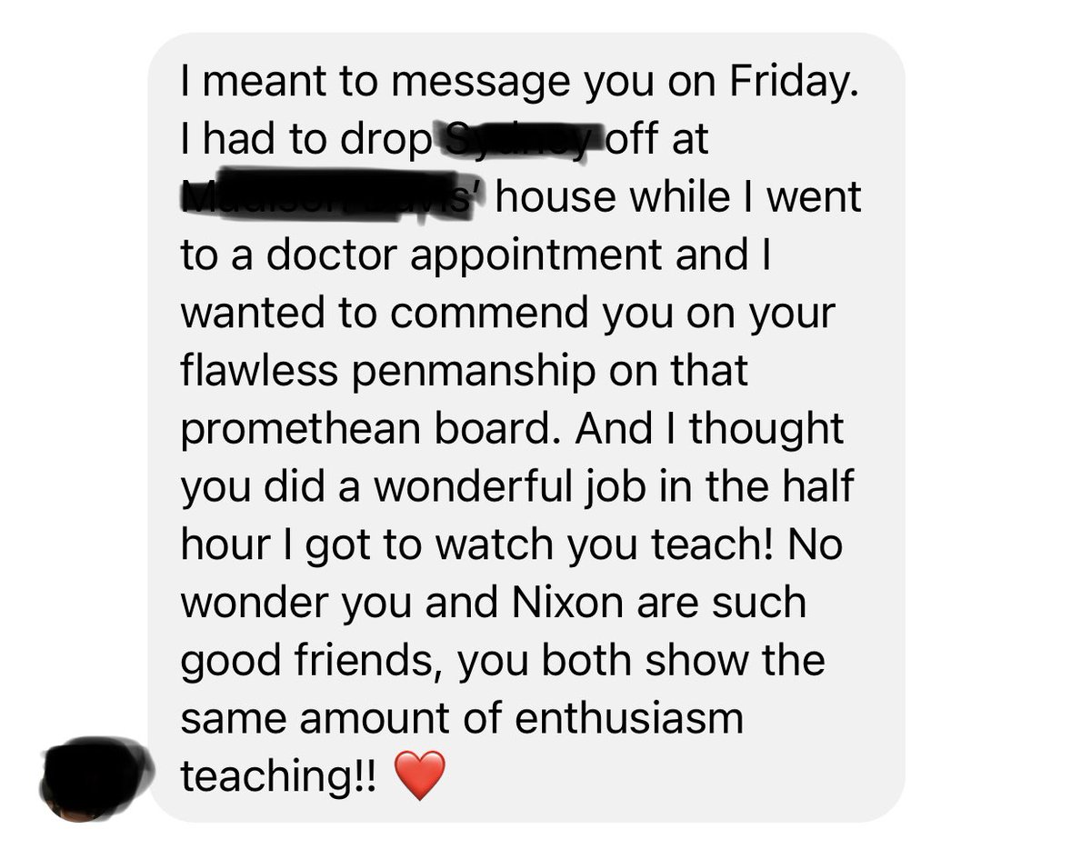 kylene_bauer's tweet photo. Just when I am preparing for another Monday Morning of virtual learning- this happens and reminds me of why I do what I do! ❤️. Thank you so much for this encouragement!  Much needed!  Much appreciated!! https://t.co/uCQsU2AXLu