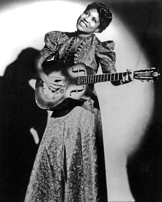 Sister Rosetta Tharpe• lesbian or bisexual• American singer-songwriter, guitarist & recording artist• gospel, jazz, blues