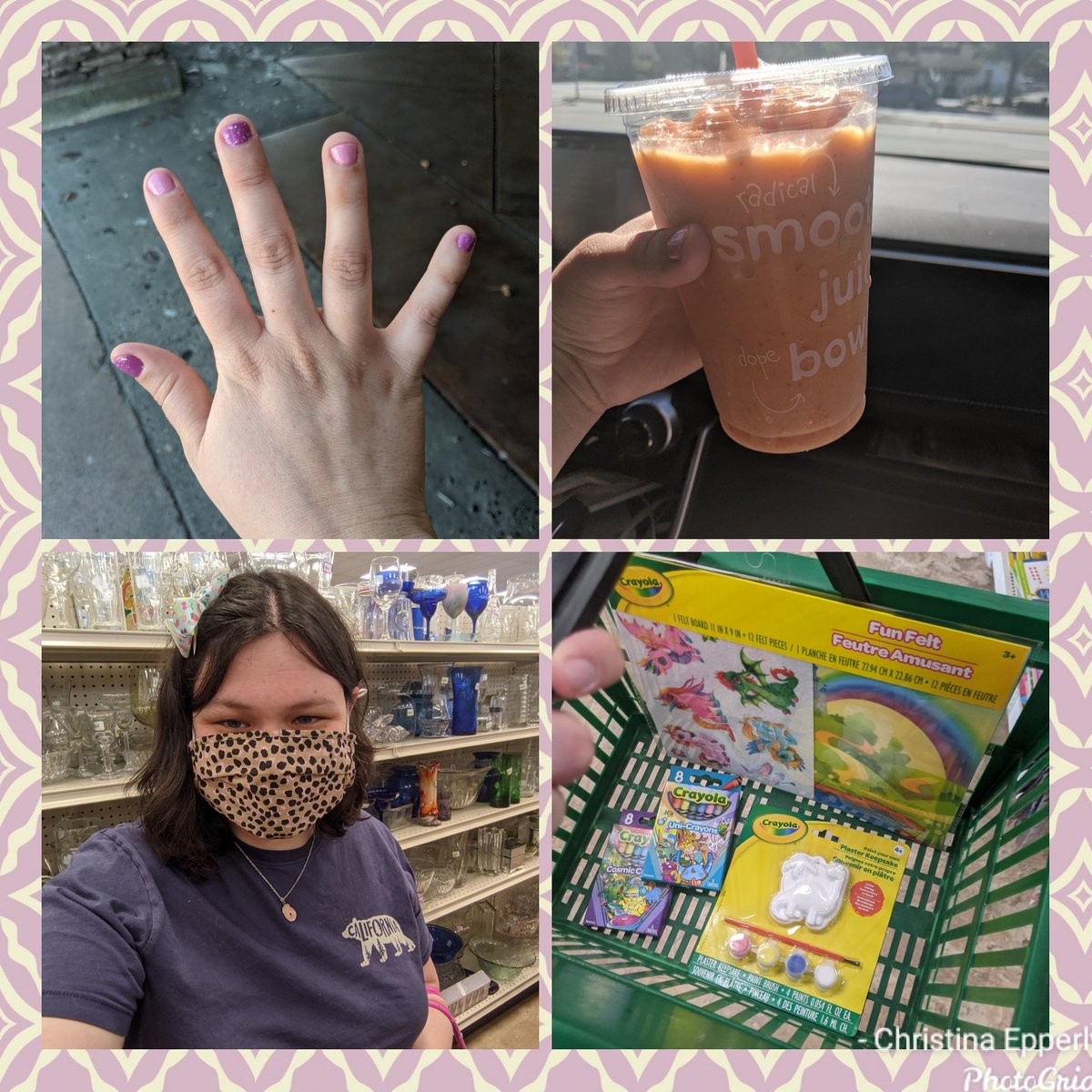 mallstar's tweet image. Weekend fun ❤️😊💐🍿 #funtime #funadventure #adventure #explore #weekendfun #weekend #shopping #shoppingfun #nailpolish #nails #jambajuice