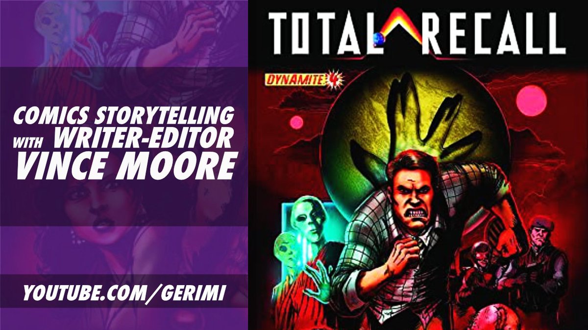 Gerimi's tweet photo. Comics storytelling with Writer-Editor Vince Moore. Livestream replay - https://t.co/eRgdATZbot
#vincemoorecomics #comicstorytelling #comicbookediting #comicbookwriting https://t.co/GWSx71xaiD
