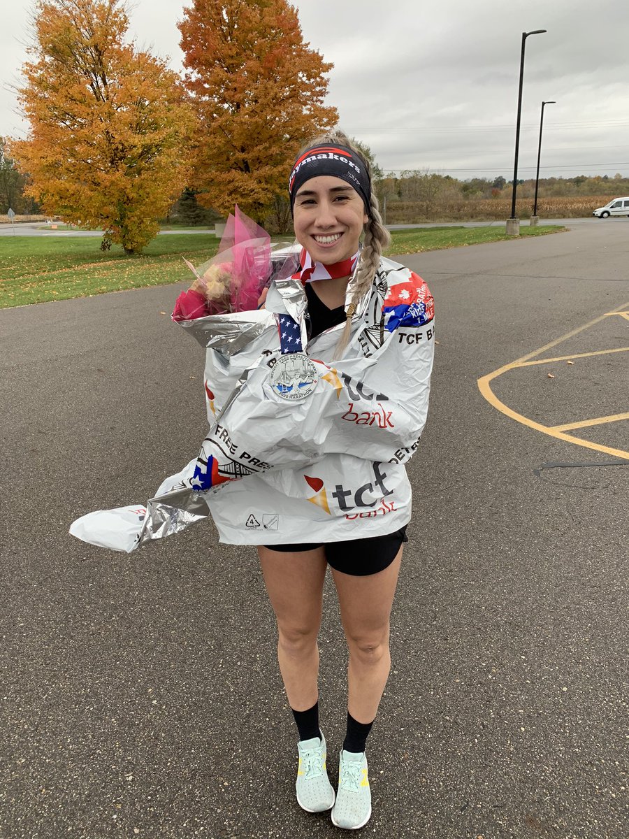 Domipass_13's tweet photo. I DID IT! Completing one of my life goals of finishing a full marathon 😌 https://t.co/xRpYQPAXGj