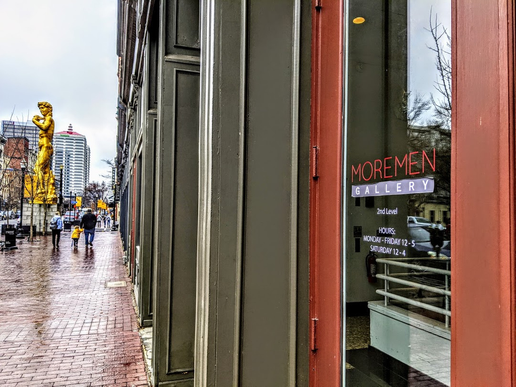 MOREMEN GALLERY, a contemporary art gallery, in downtown Louisville, was founded by art enthusiast and collector Susan Moremen. The gallery’s focus is a continually evolving selection of  contemporary art by emerging and mid-career artists. 710 W. Main St. moremengallery.com