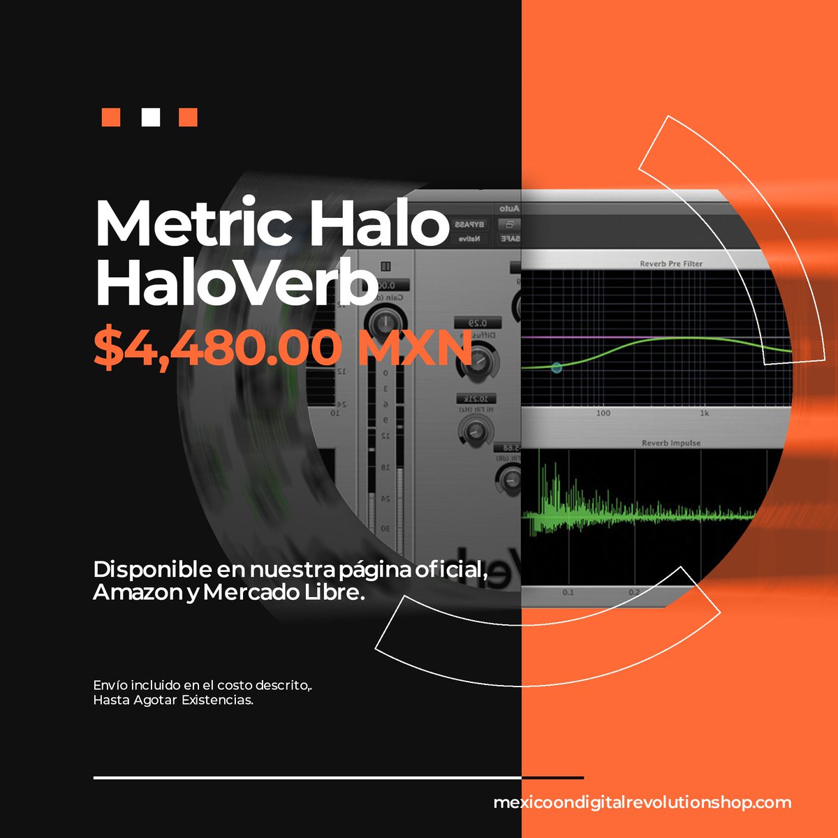 Todo Metric Halo ya con nosotros. Vive, Sueña, Crea y Respira Música. buff.ly/2CB2DW4 #plugins #digital #mexico #monterrey #ingenieroenaudio #proaudio #VST #Daw #Recording #producer #estudiodegrabacion #musica  @ModrMxTechShop @SinteMexico @PluginsMexico @MetricHaloAudio