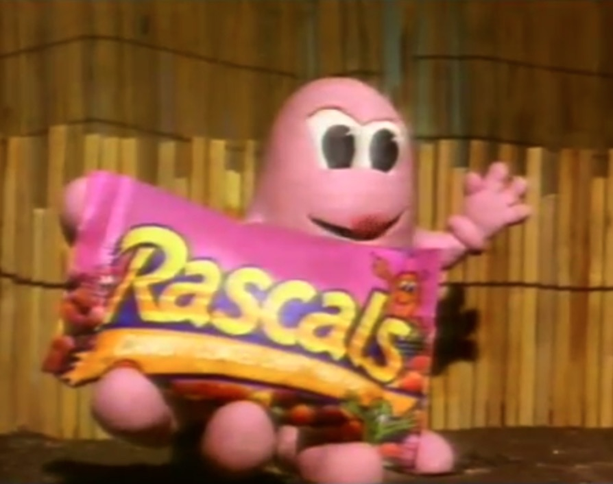 Exhibit T: Rascals. Another tuckshop commodity. FOR DA FLAVOUR DAT NEVER STOPS. There's a rumble in the jungle...