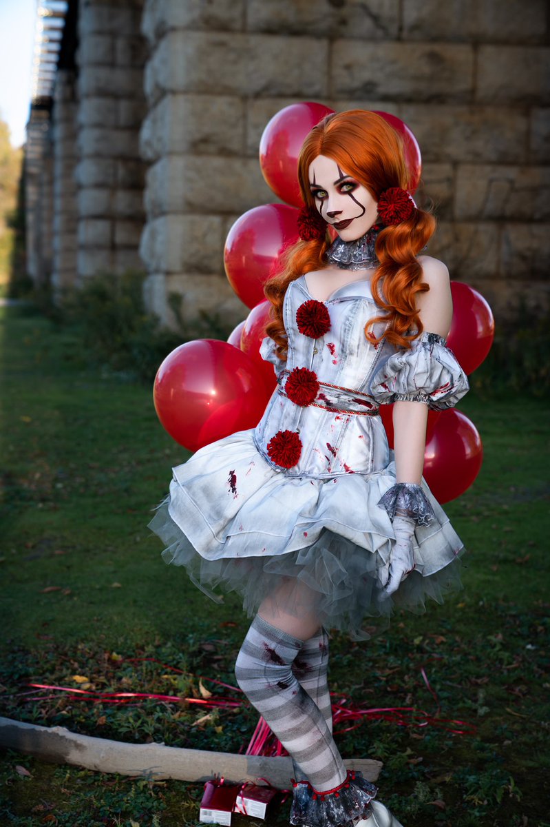 Time to float 🎈🤡⁣ Posting this set soon to patreon.com/rolyatistaylor for this month only 🖤