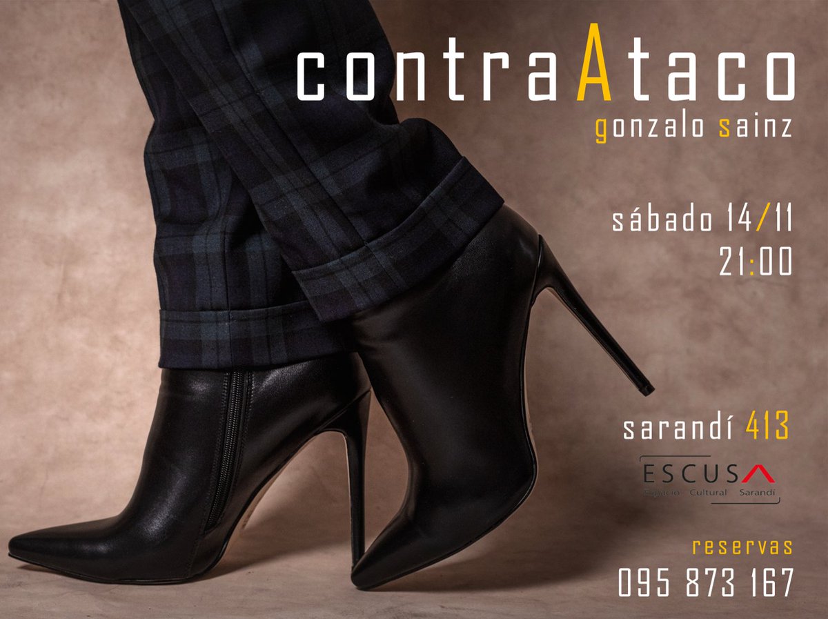 gdsg77's tweet photo. Anoche fue el estreno de #contraAtaco en @Escusa8 , y no sé ustedes, pero yo lo pasé divino, que al final es lo que importa, no? #Capricornio.
Dejo algunas imágenes del chou, y ya saben, el 14/11 sale bis, ya pueden ir reservando! https://t.co/vBUQbh9msl