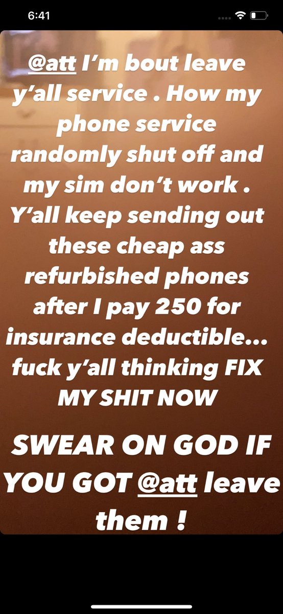 TaeSsg's tweet photo. @ATT y’all got the right one . Imma make sure y’all lose customers y’all keep being cheap https://t.co/7VTk8Z3Cid
