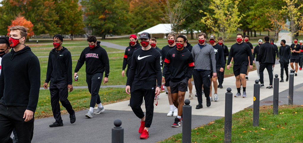 BigRed_Football's tweet photo. Our March. Our Campus.

https://t.co/c5Uusksdzj

📸 @eldon90 @CornellSports 

#YellCornell https://t.co/QvQioViFyf