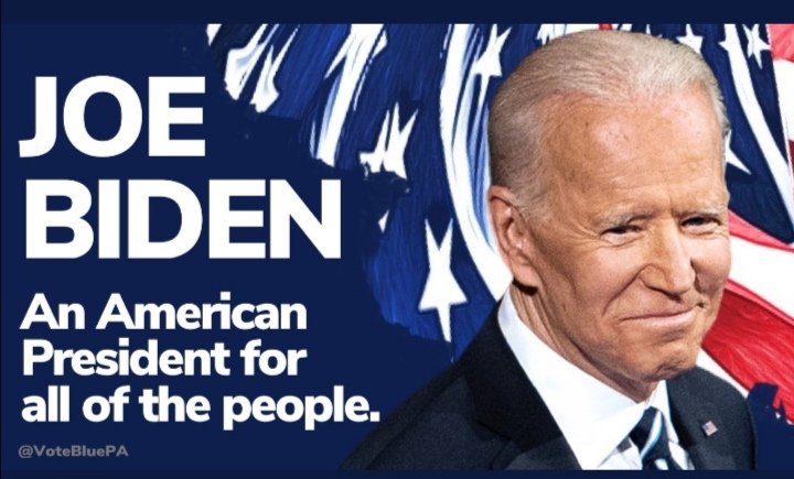 AshCollins2223's tweet photo. @JoeBiden You've got this @JoeBiden #VoteBidenHarris America needs to heal from the Division of Trumpism.America needs a Real President to stop the madness! This is one of the most important #Vote in my lifetime.Please #VoteForAmerica #BringBackUnity Hope &amp; Peace 💙💜⭐ #SaveTheWorld 💙🌻 https://t.co/m6K1SCzmNz