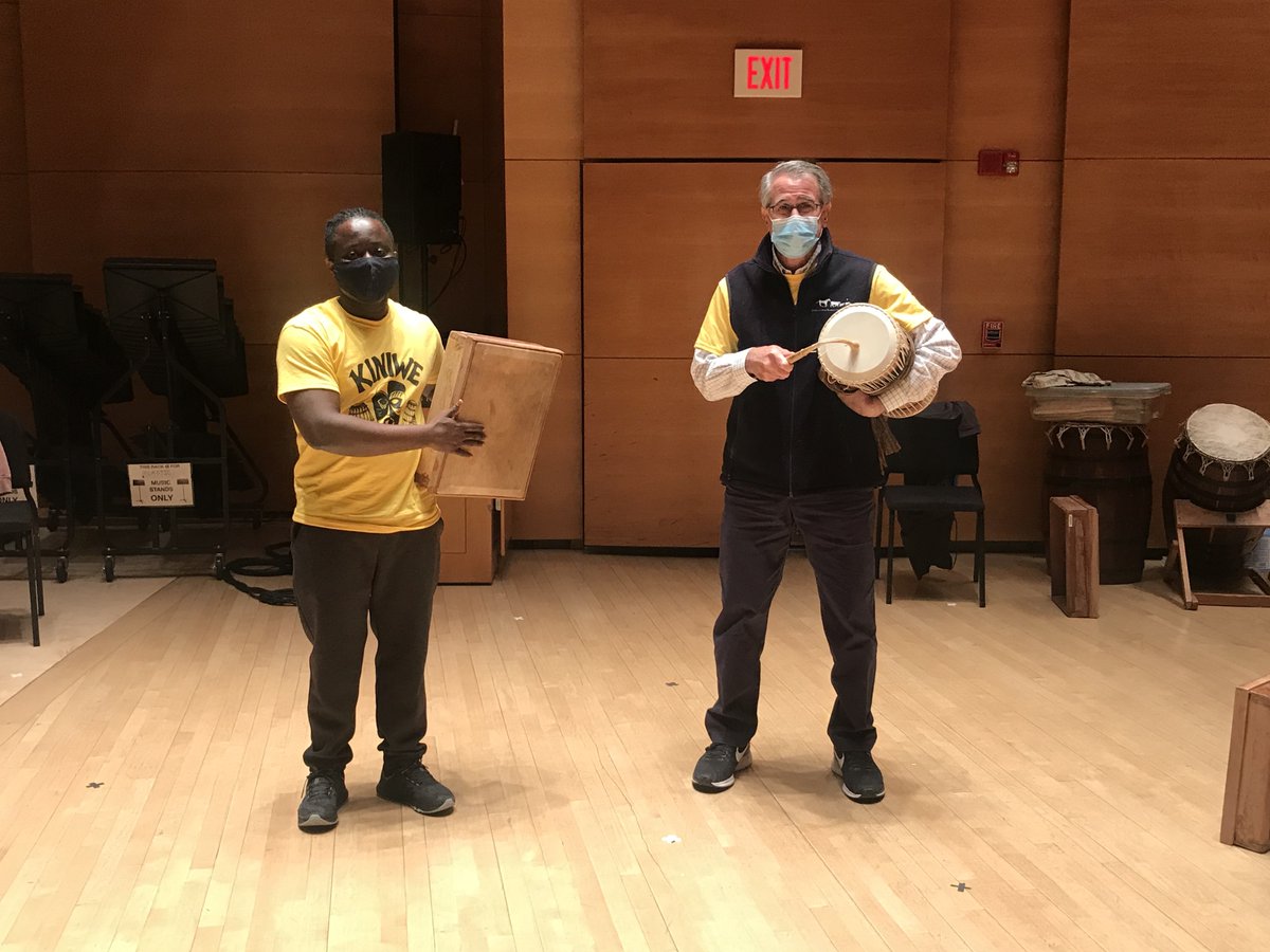 President <a href="/MonacoAnthony/">Anthony Monaco</a> visited a socially distanced Kiniwe last week!