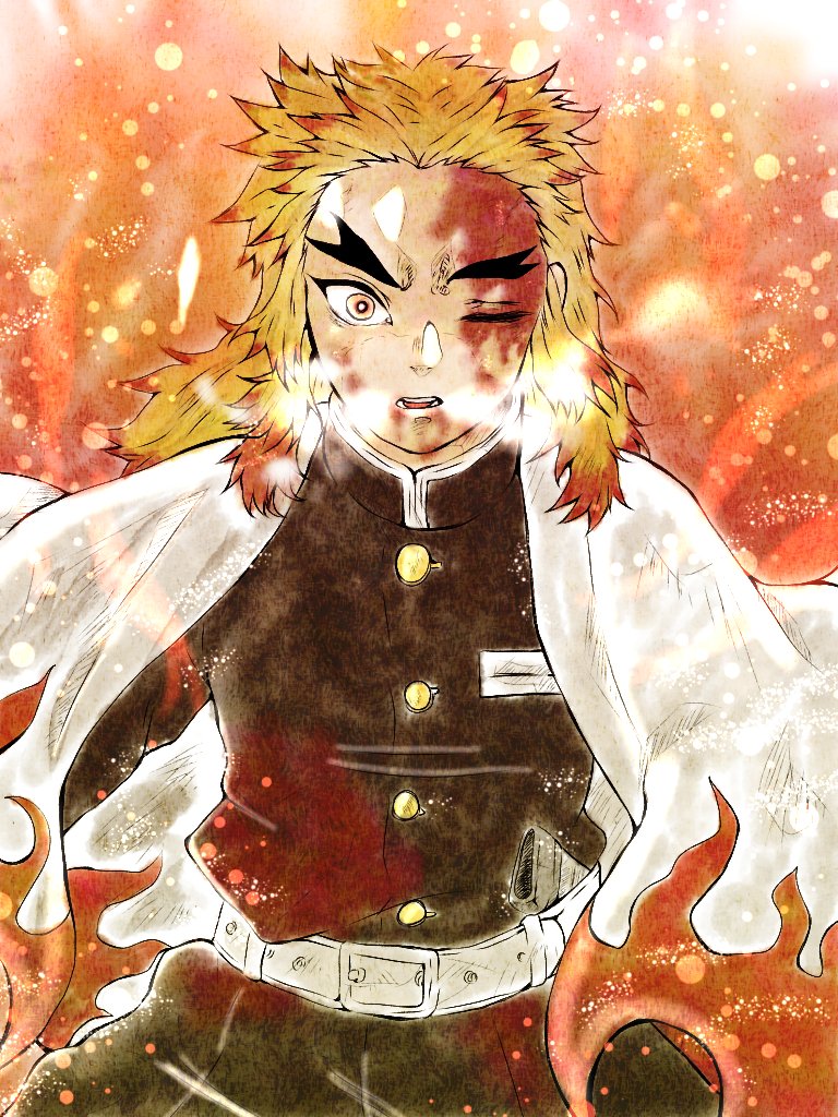 ハル Kuni23miho わぁ 煉獄さんかっこいいー これだけで泣けてくる Twitter