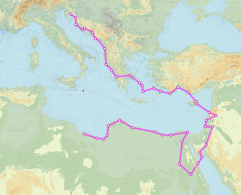 1. Since I can't travel in real life, I've continued my virtual journey in Microsoft Flight Simulator, making my way in a Cessna 172 around the Mediterranean. This weekend I've been flying west across Libya - an itinerary that would be impractical right now in real life.