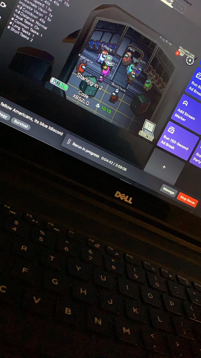 PonczekJake's tweet photo. started a rerun cause I won’t be online for a bit.... 
https://t.co/C2dVM83UVr

@SmallStreamersR 
#smallstreamer #SmallStreamerCommunity 
#twitchaffiliate 
#smolstreamer https://t.co/hNwNxEvvK8