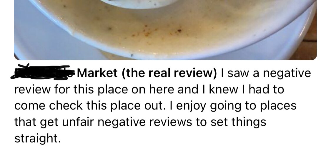 oureric's tweet photo. I’m obsessed with the energy of this NextDoor vigilante whose hobby is going places people on NextDoor say bad things about and writing “actually it’s good.” https://t.co/40xnRAyFdZ