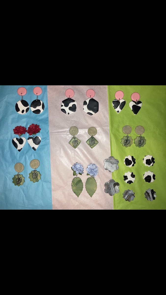 NotBrayan_'s tweet photo. MY GIRLFRIEND GOT AN ETSY YALL! CHECK OUT HER PAGE AND GET YOURSELF OR YOUR LOVED ONES SOME HANDMADE EARRINGS!!!

https://t.co/ungs1lvYzt https://t.co/BpKmwPbRDR