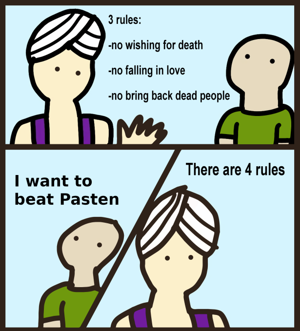 gf_256's tweet image. unspoken rules of the CTF community