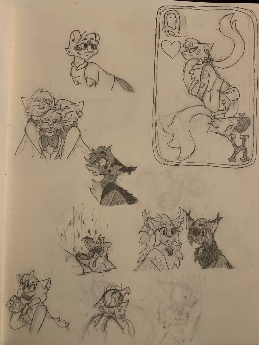 cw// horror ?Doodle Page Thread because that’s all I do at school...  #InfinityTrain  #TheOwlHouse  #WarriorCats and OcsStill working on figuring out trigger warnings and content warnings...