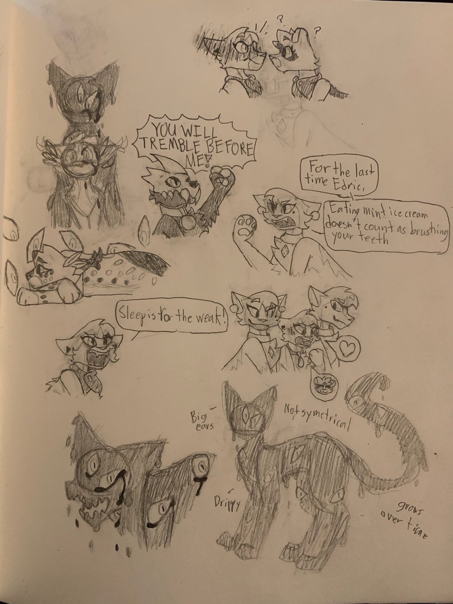 cw// horror ?Doodle Page Thread because that’s all I do at school...  #InfinityTrain  #TheOwlHouse  #WarriorCats and OcsStill working on figuring out trigger warnings and content warnings...