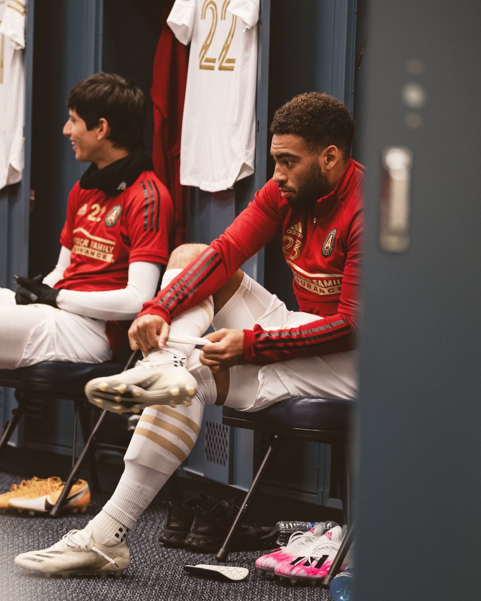 Atlanta United FC (@ATLUTD) on Twitter photo 2020-10-18 23:30:39 Laced up 😤 Laced up 😤