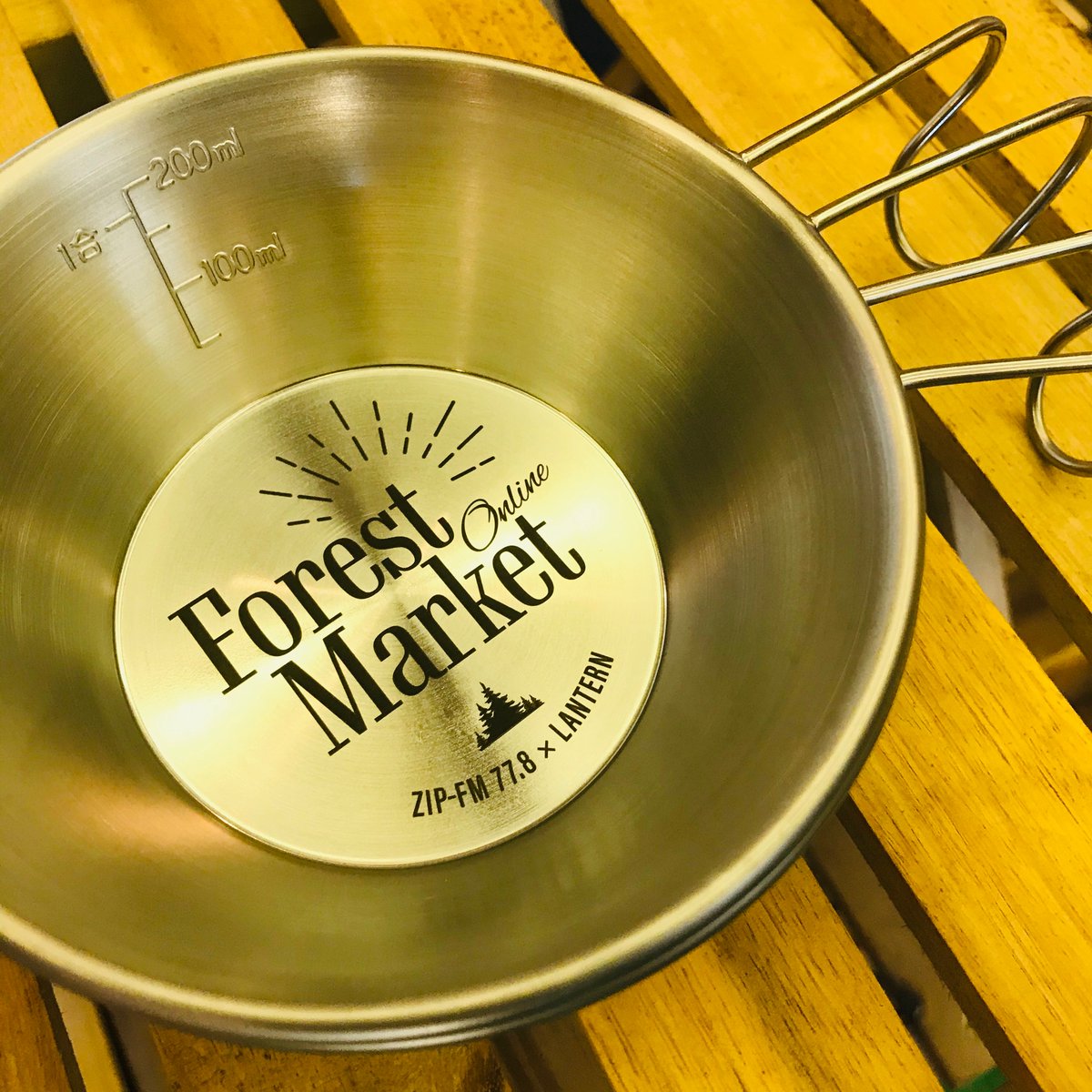 ZIP-FM 77.8 LANTERN オリジナルシェラカップ ZIP-FM 77.8 LANTERN オリジナルシェラカップ