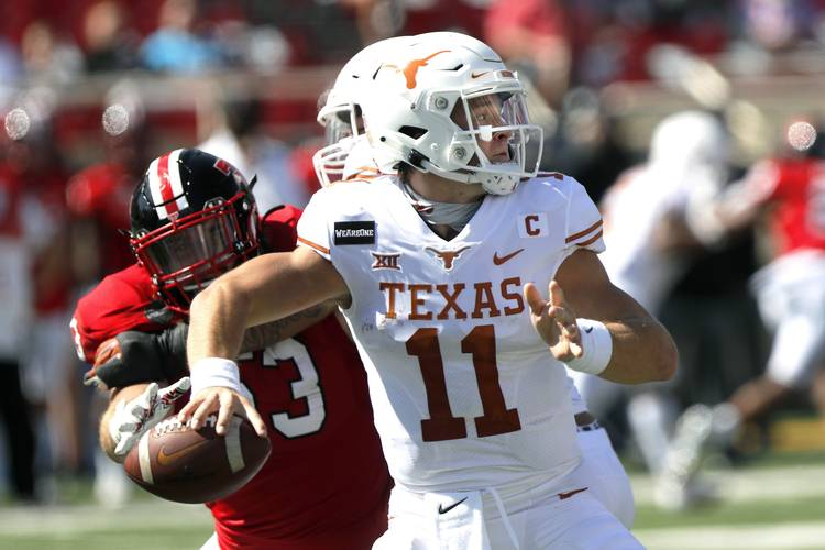 FQStats's tweet photo. Top 2020 CFB Team Offense 

1⃣ Texas 49.5 PPG (4 G)
2⃣ Alabama 48.5 PPG (4 G)
3⃣ Clemson 48.4 PPG (5 G)
4⃣ Georgia State 44.0 PPG (3 G)
5⃣ UCF 43.8 PPG (4 G)
6⃣ BYU 43.6 PPG (5 G)
7⃣ SMU 42.6 PPG (5 G)
8⃣ Florida 42.3 PPG (3 G)
9⃣ VA Tech 42.0 PPG (4 G)
🔟 Oklahoma 41.5 PPG (4 G) https://t.co/Tu6sMXvCS2