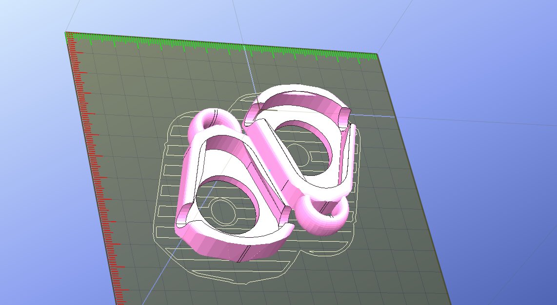 SMTGames's tweet photo. I made a friend of mine a fob frame three years ago, it finally broke, so making him a couple more #3dprinting #practicalprinting #ABSforever @3dprintingnerd Yep, I am dialed in https://t.co/YMENgp3okv