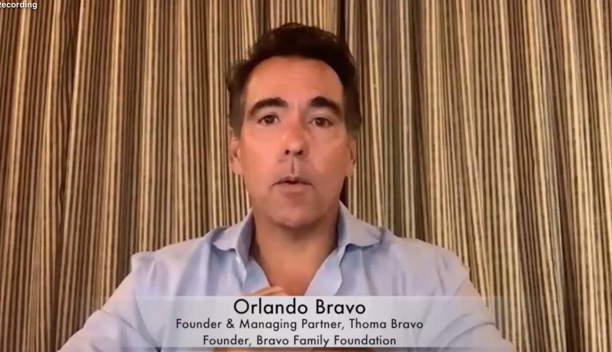 MariamLudim's tweet photo. "El empresarismo en Puerto Rico es igual o mejor que en cualquier parte mundo", dijo ayer @OrlandoBravoTB de @ThomaBravo @BravoFamilyFdn en #Reboot2020 #ARPPR50 @ARPPR #emprendimiento https://t.co/OoUQLE2JSJ