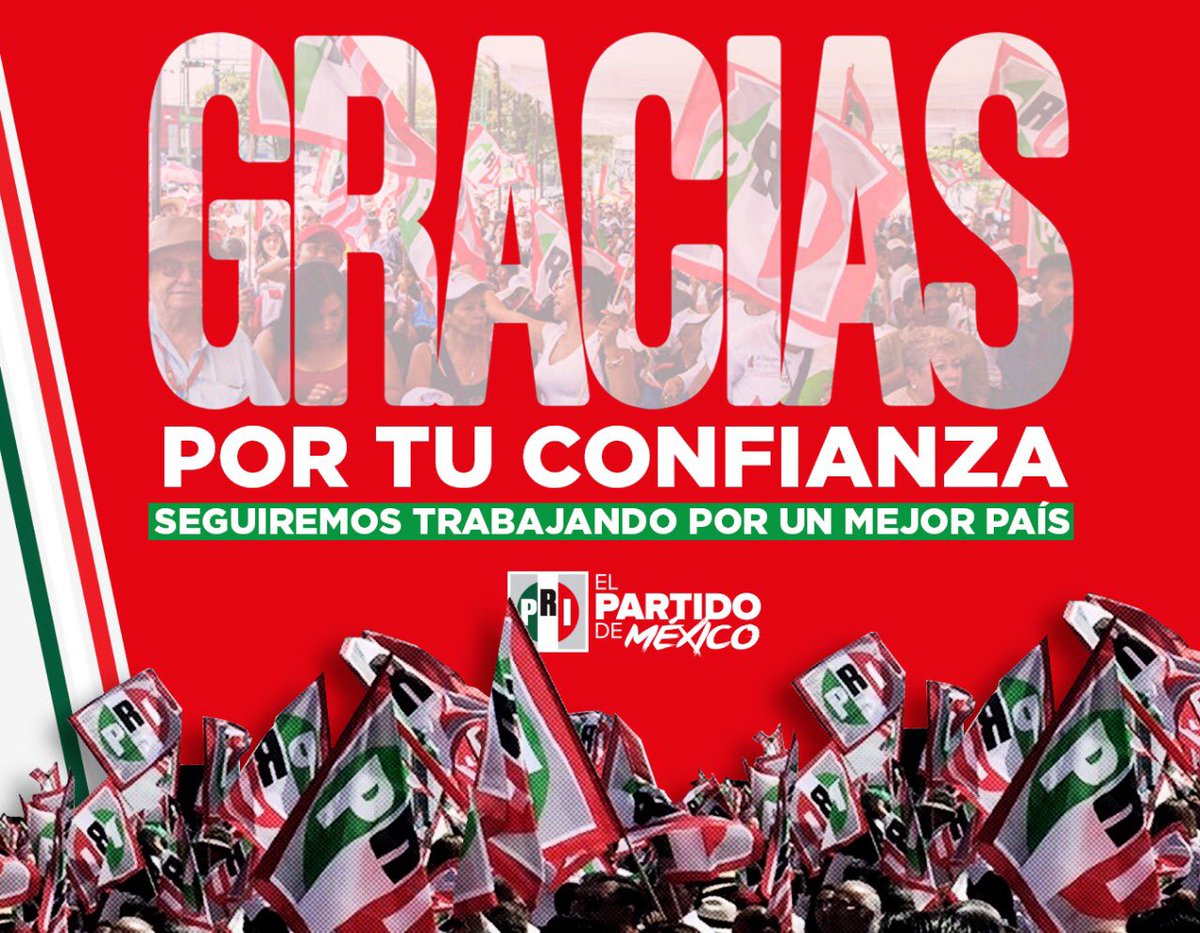Por qué los militantes, los ciudadanos que votaron por nuestras y nuestros candidatos, y las familias hidalguenses merecen los mejores resultados, ¡seguiremos trabajando! Gracias por brindarnos tu confianza. #GanaPri <a href="/alitomorenoc/">Alejandro Moreno</a> <a href="/caroviggiano/">Carolina Viggiano</a> <a href="/cdeprihidalgo/">PRI Hidalgo Oficial</a> <a href="/PRI_Nacional/">PRI</a>