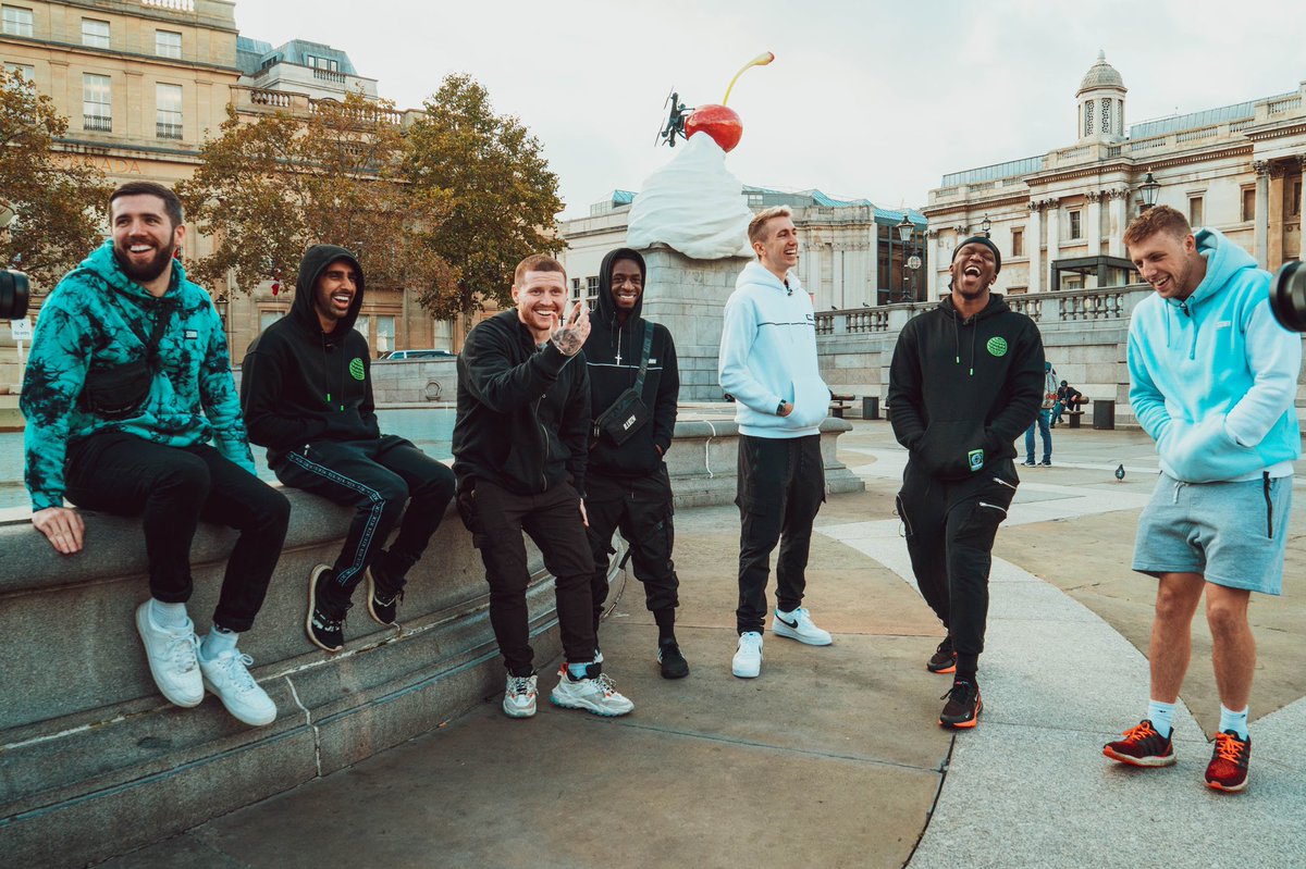 Sidemen's tweet photo. Then vs now #7YearsofSidemen https://t.co/usk96AL882