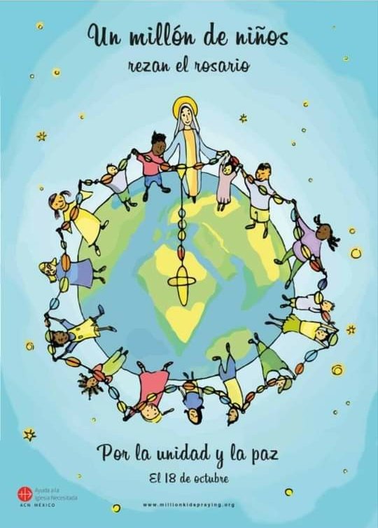 #FelizDomingoATodos
#Octubre2020
recemos el Santo Rosario con nuestros #niños https://t.co/hGFouivkyi