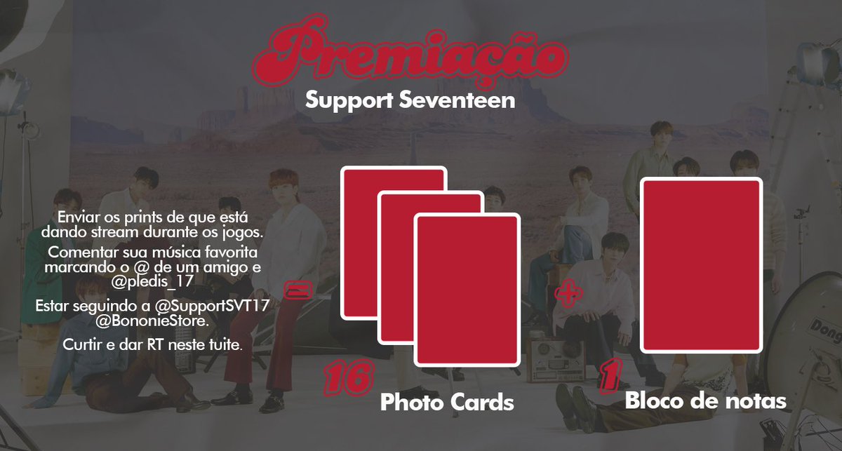 SupportSVT17's tweet photo. Mais uma vez em parceria com a @BononieStore estaremos premiando a pessoa que mais fizer pontuação em nosso projeto até o fim desse mês de Outubro.
Para participar basta dar rt neste tweet e seguir TODAS as regras no banner! https://t.co/1QkJ4pjhal