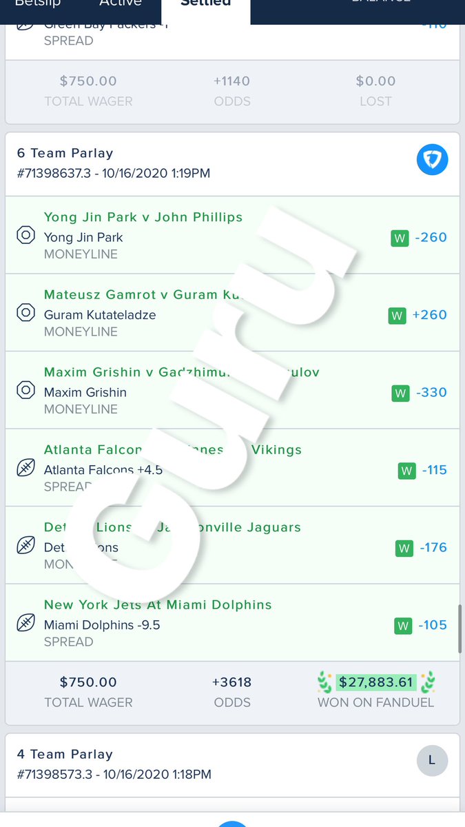 Monster parlay hit!!! #betting #bettingwin #bettingpicks #nfl #nflbets #ufcbets #bigwin https://t.co/Krcbw57jKk