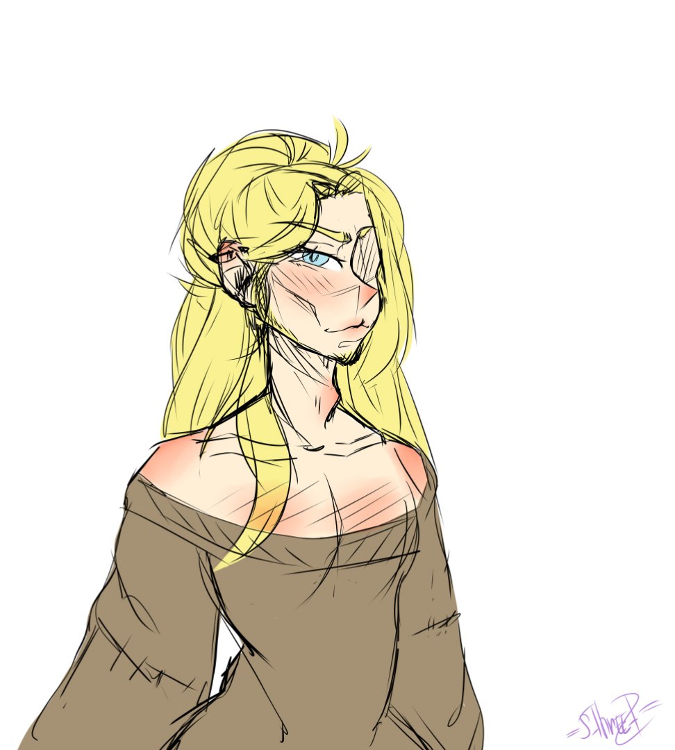 rl_three's tweet image. #sketch #digitalart #myoc