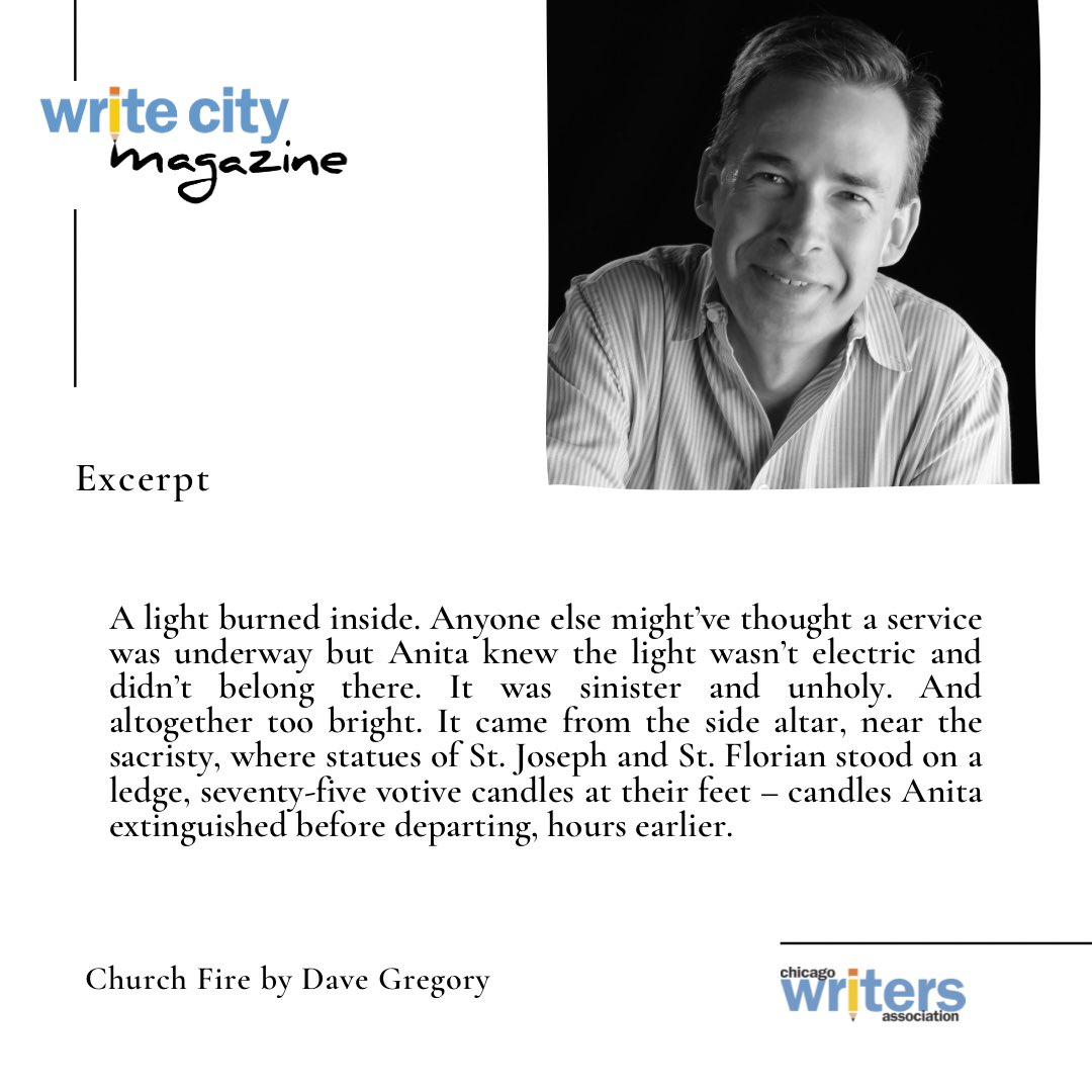 chicagowrites's tweet photo. The Write City Magazine is excited to #publish Church Fire, a #shortstory by Dave Gregory (@CourtlandAvenue).
You can #read the full story at: https://t.co/A1a3LgWcxz
#writecitymagazine #fiction #submissions #getpublished #JustWrite2020 https://t.co/U95vugCN1D