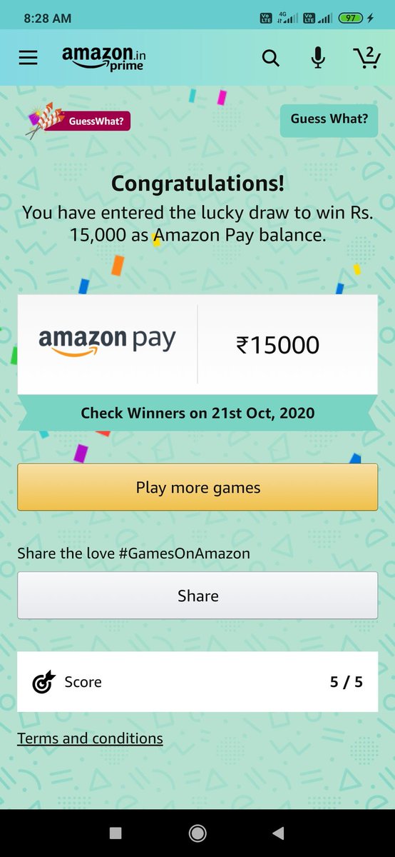 RohitKu27894413's tweet photo. #GameOnAmazon https://t.co/8NnMFfPCz9