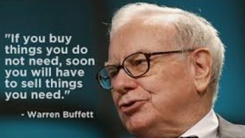 #quoteoftheday
If you buy things that you don't need, soon you need to sell the things that you need.
- Warren buffett
#mondaythoughts #finance https://t.co/0hQhYGqF0n