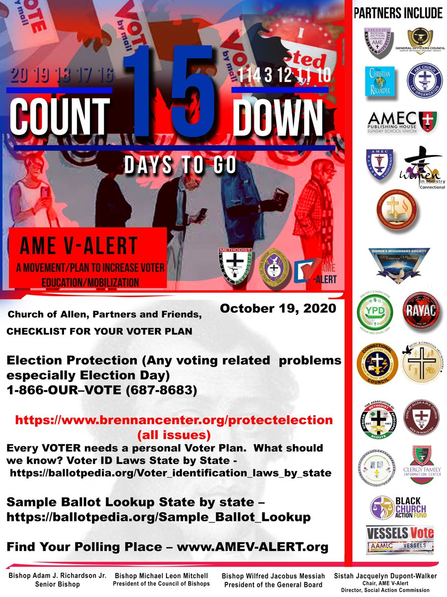 AME V-ALERT COUNT DOWN DAY TO GO 15!