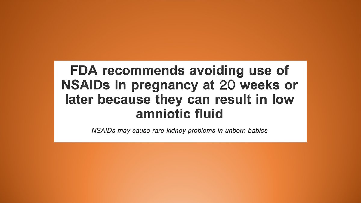 NigilHaroon's tweet photo. We stop #NSAIDs in pregnant women after 28 weeks to avoid PDA. This announcement will impact our management of women with #spondylitis who need anti inflammatories during pregnancy. Steroids may be  used during this period to tide over flares
https://t.co/LpSJXdTihd https://t.co/GZgn9OTuIN