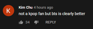Wonder why BTS is doing better then your faves?! Smh is this a damn joke? Also here is the comment section from locals