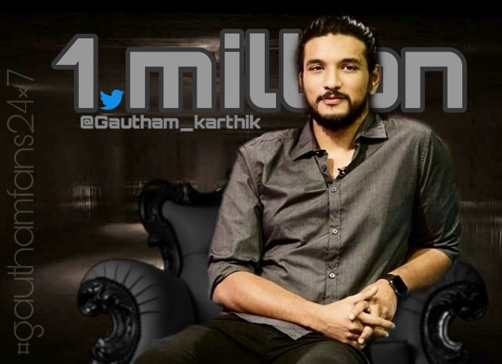 KaviAsilapuram's tweet photo. Congratulations @Gautham_Karthik
AnnA__❤️ 
1M followers on twitter ! 

#gauthamkarthik 
#DoneChannel1
#Vinothdaskood
#Theni_gopi
#KAsilapuram
#omprakash

#1MillionHeartsForGauthamKarthik https://t.co/uR3L0t3kyg