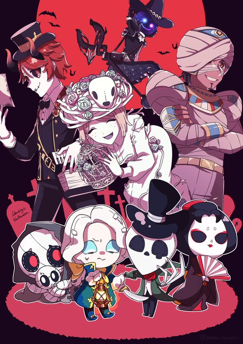 第五人格とハロウィンのtwitterイラスト検索結果