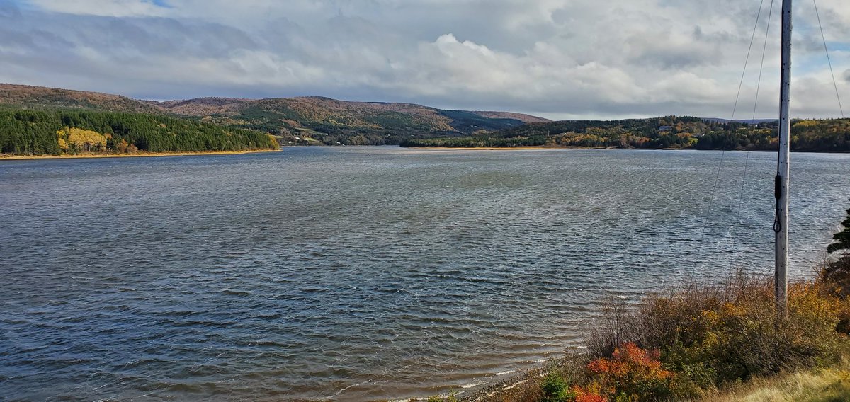 jason_loxton's tweet photo. The Margaree Harbour and estuary, with a bonus ship wreck! (Further reading on the wreck: https://t.co/o0IPLLLPSn) https://t.co/lhKlb1XpYZ