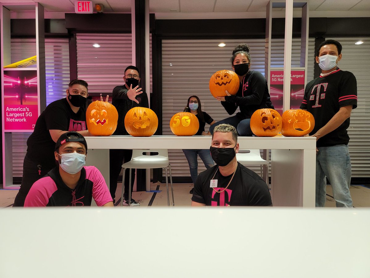 5G Celebration training day at <a href="/TMobile/">T-Mobile</a> in 1960 Eldridge in Houston! Bigger, Better. The BEST 5g Experience with some Hollween Fun! #TexasDNA <a href="/TMobileGear/">TMobile Gear</a> #iLoveTMobile #5GSweetSpot <a href="/JonFreier/">Jon Freier</a> <a href="/SheilaUriosteg1/">Sheila Uriostegui</a> <a href="/JustinRayMoss1/">Justin Ray Moss</a> <a href="/jayQuillin23/">Jacqueline Flores</a> #StoreRemodeling