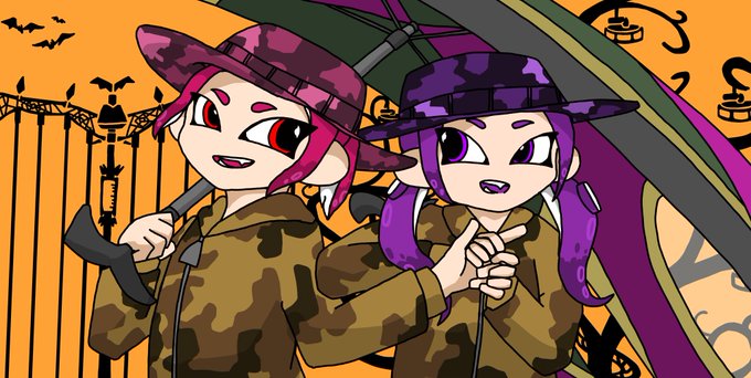 イカップルのtwitterイラスト検索結果 古い順